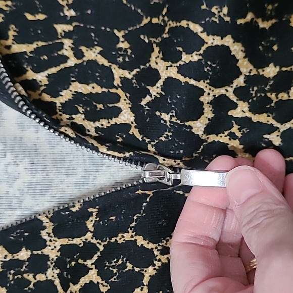 Rafaella women's lightweight animal print jacket size 3X - Picture 7 of 10